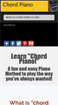 Mobile Screenshot of chordpianoisfun.com
